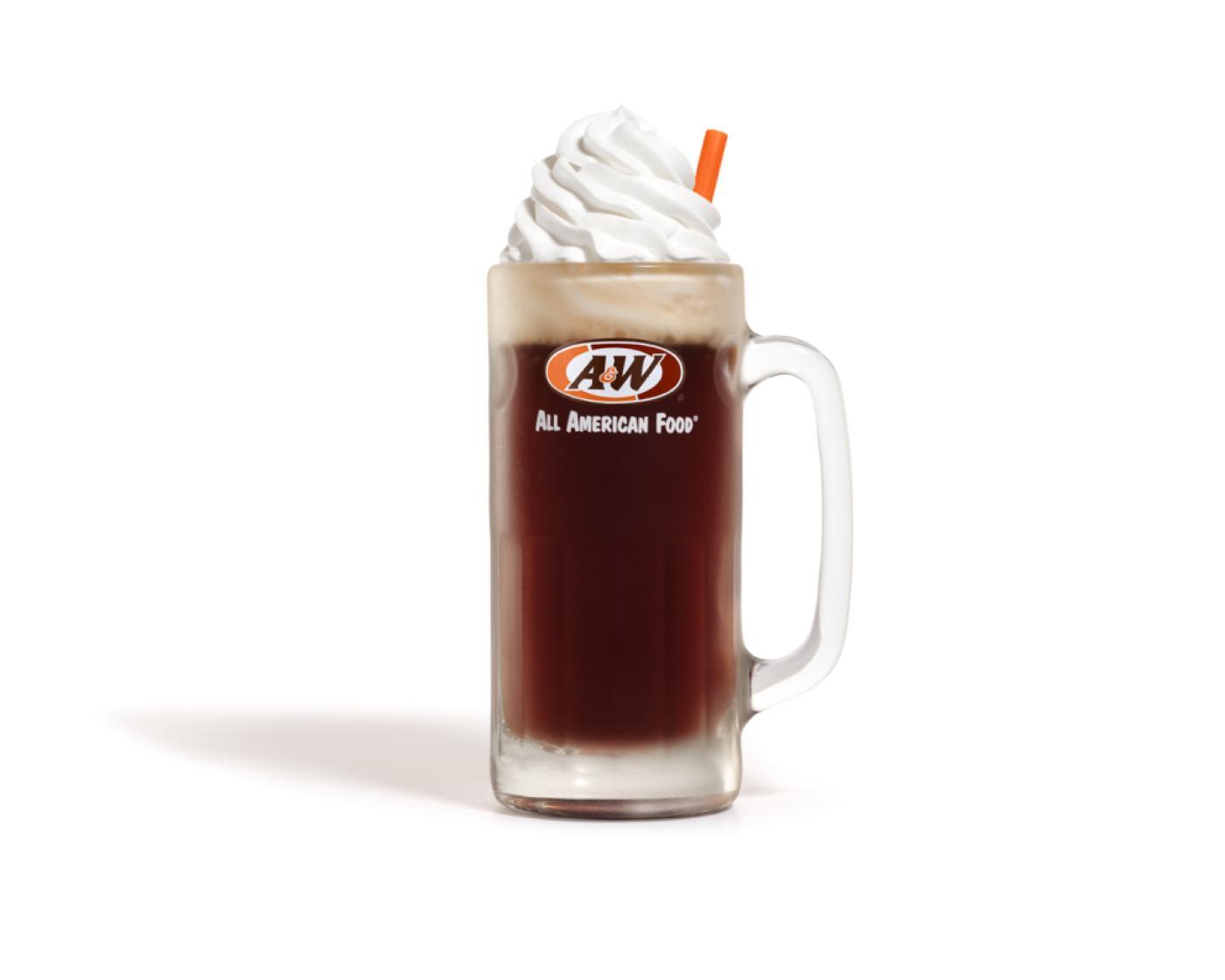 Made Fresh Root Beer Float