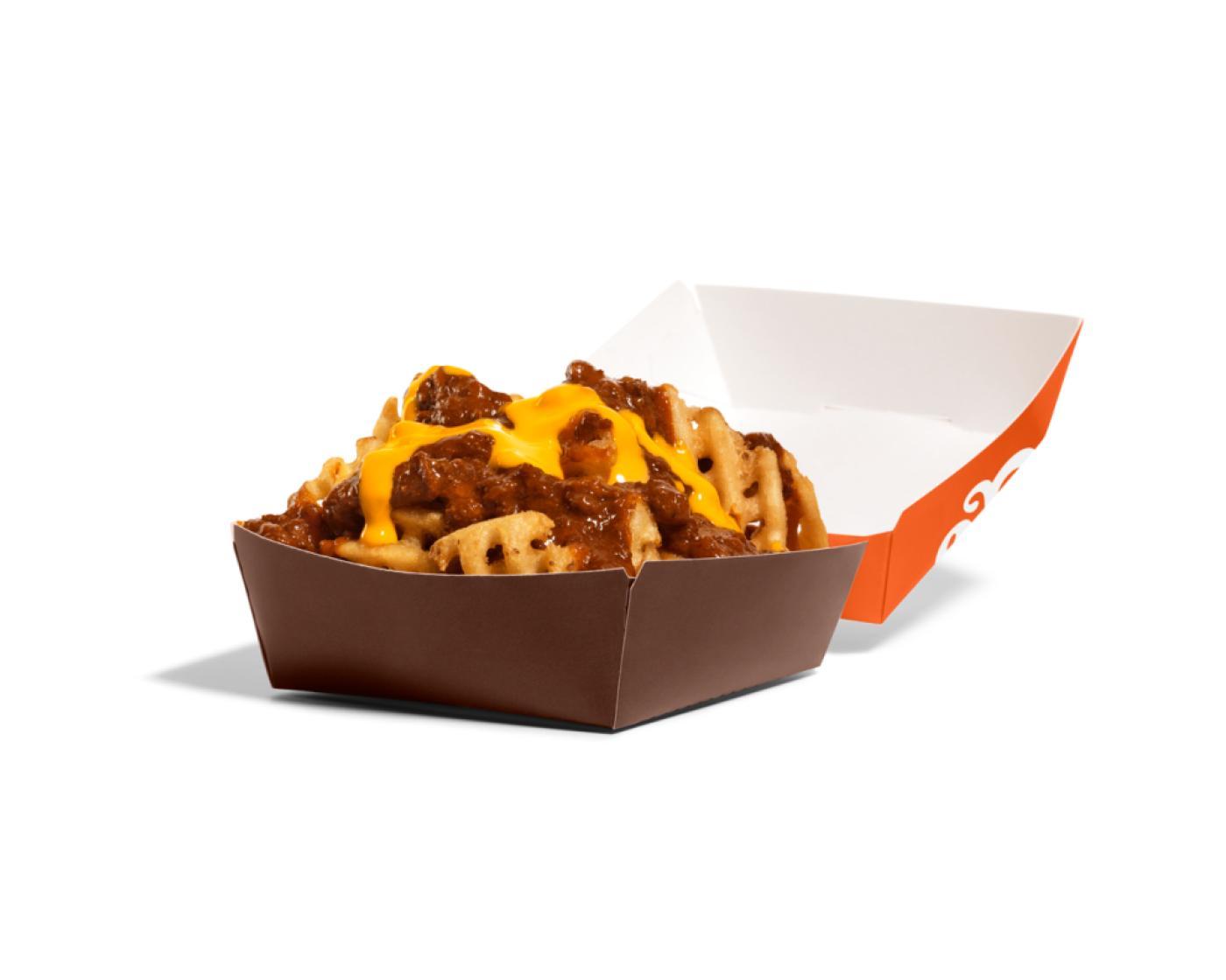 Chili Cheese Waffle Fries