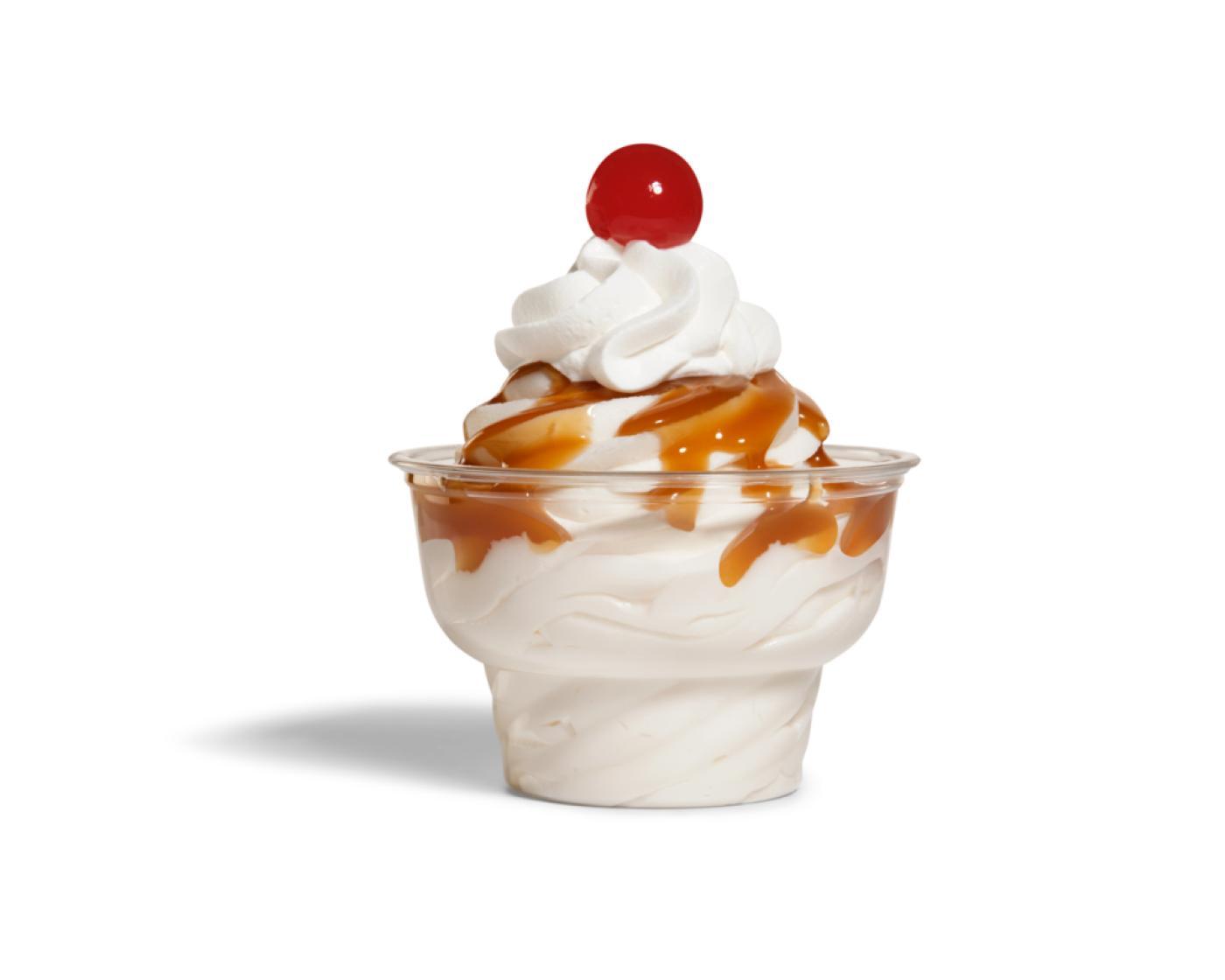 Hot Caramel Fudge Sundae