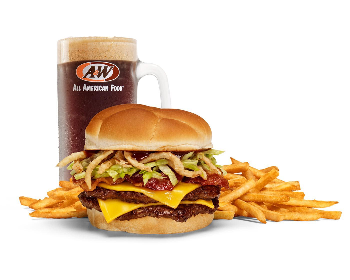 Double BBQ Bacon Crunch Burger